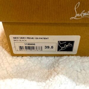 New Very Price 120 mm Patent Christian Louboutin